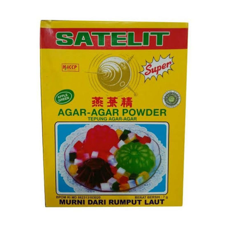 

Agar-agar Satelit Super / Agar-agar Powder 7gr