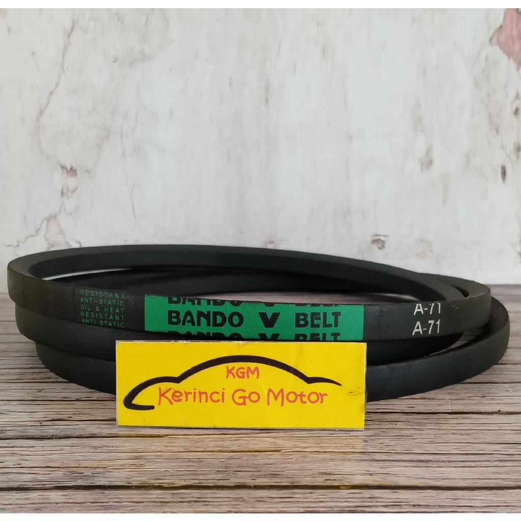 BANDO VAN BELT A-71 V BELT TALI KIPAS A71 FAN BELT VANBELT POLOS A-71