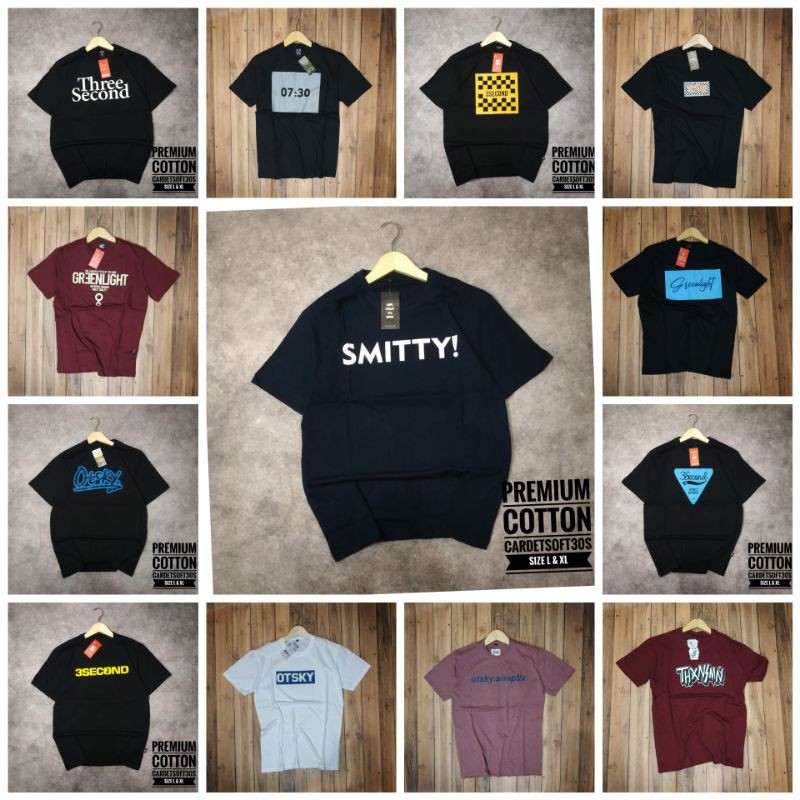 Kaos Distro obral murah (100rb 4Pcs) / Kaos Distro Paket Usaha (210rb 10pcs)