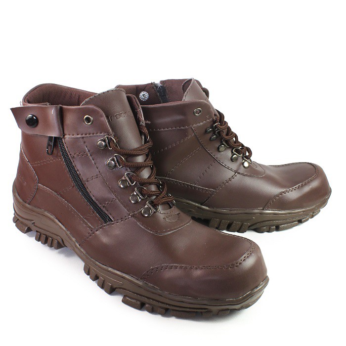 sepatu boot pria crocodile morisey boots safety sleting original