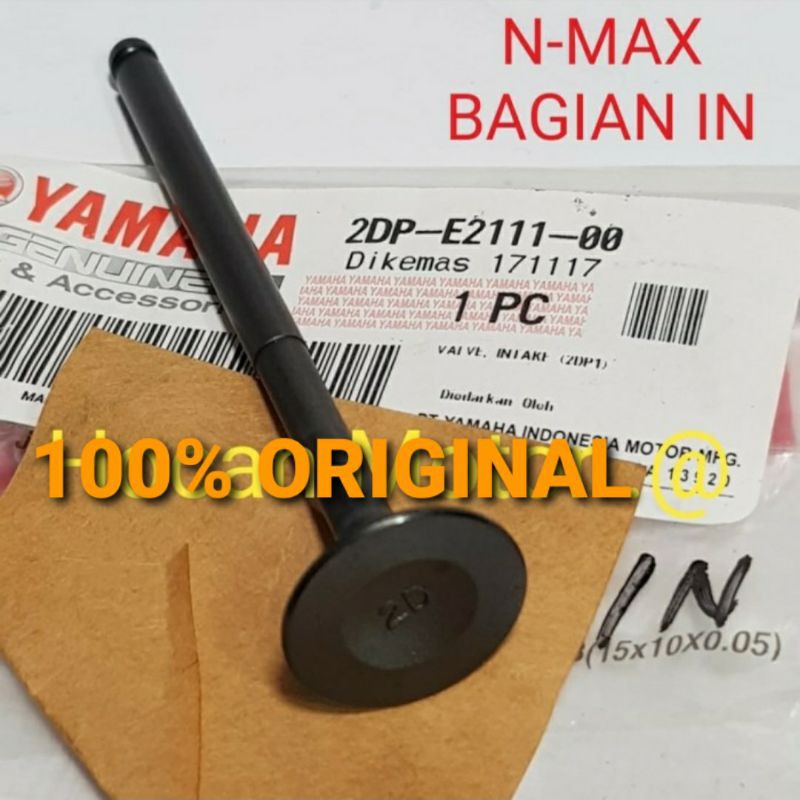 VALVE IN PAYUNG KLEP IN NMAX AEROX 155 LEXI ASLI ORI YAMAHA 2DP E2111 00