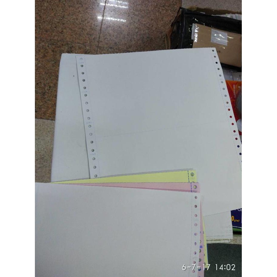 

Laris Manis Kertas continuous form print ncr 3 rangkap ply bagi 2 surat jalan min order 20 Harga