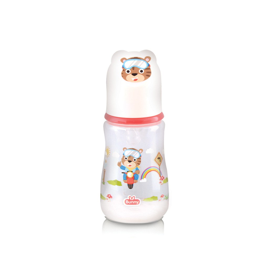 Bunny Gigl Bottle Botol Susu With Printed Hood 125 ML