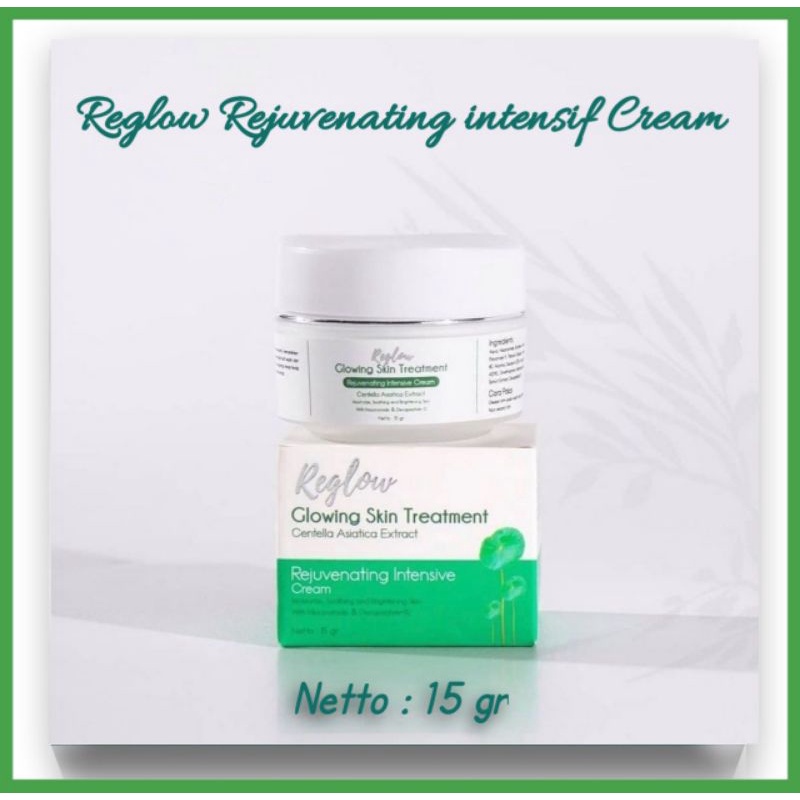 Reglow Rejuvenating Intensive Cream Siang Malam by dr.Shindy Putri Perawatan Kulit 15 g