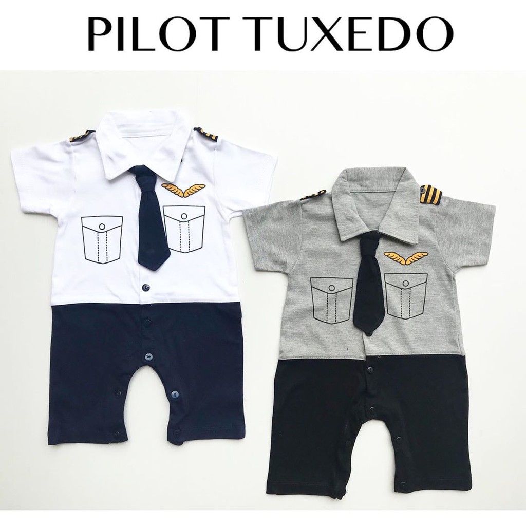 ZOO OVERALL TUXEDO tuxedo anak baju bayi overall anak costum pilot babeebabyshop