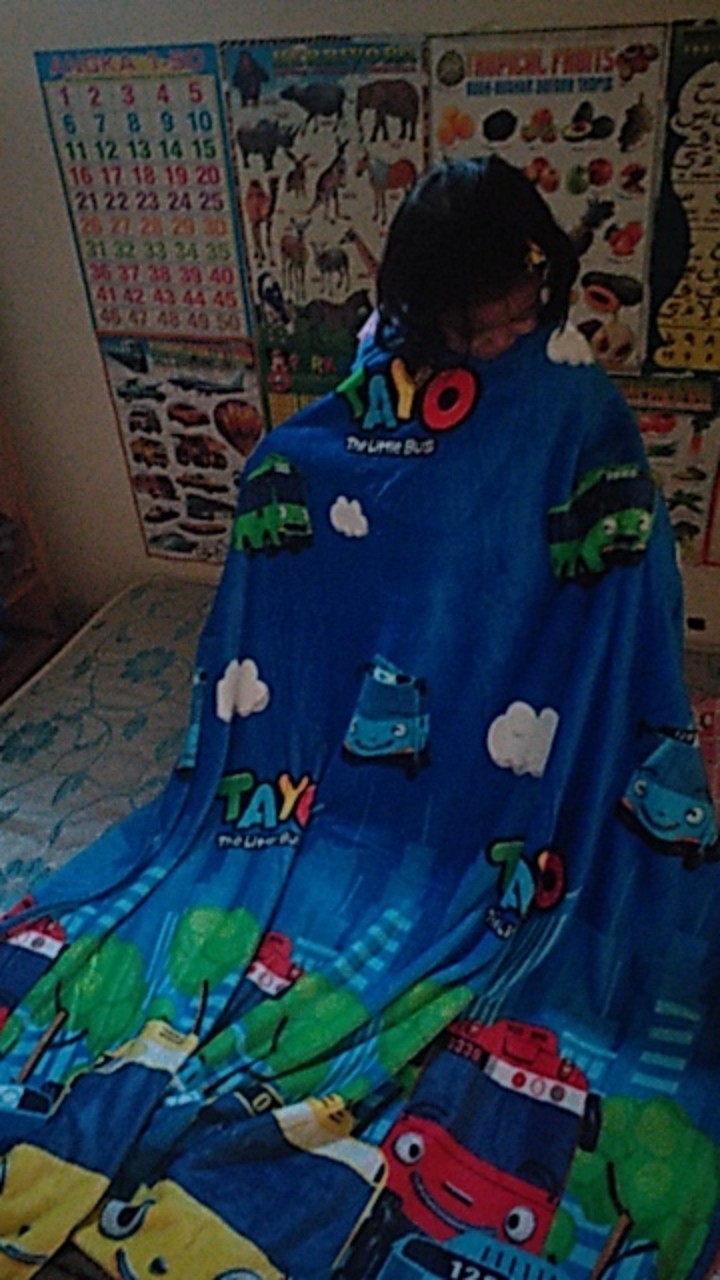 Selimut Paulina By Bonita Tayo Blue 160x200