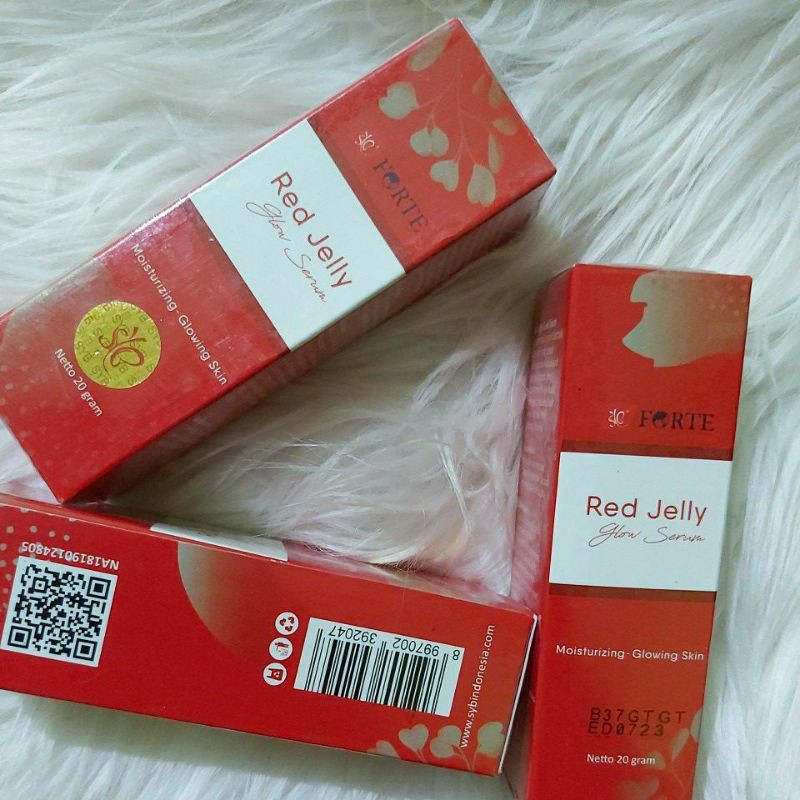 Jual Red Jelly Glow Serum By Syb Forte Red Jelly Serum Merah Shopee Indonesia