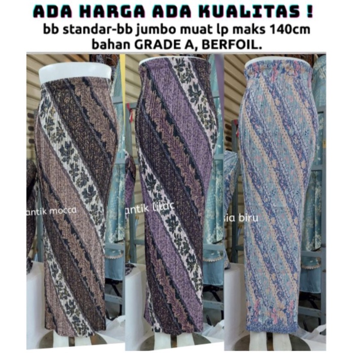 COD ROK PLISKET BATIK JUMBO PAYA RAMBAT KIPAS KAMBOJA AYUNDA wa