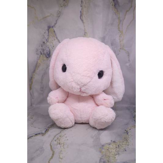 Boneka Pote Usa loppy pink original amuse Size 27 cm