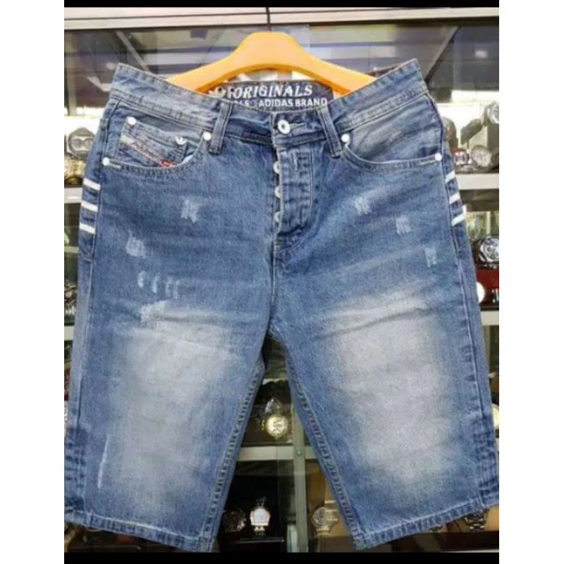 celana Jeans pendek Adidas Pria