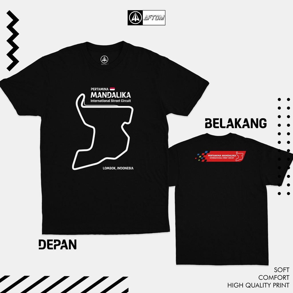 Kaos Sirkuit Mandalika - Pertamina Mandalika International Street Circuit