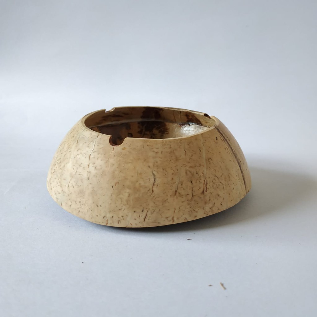 Asbak Tempat Puntung Kuntung Rokok polos Smoke Batok Kelapa unik antik klasik Untuk Hadiah Oleh Oleh