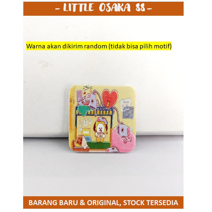 Penghapus Pensil Eraser Setip BTS 21 Lucu