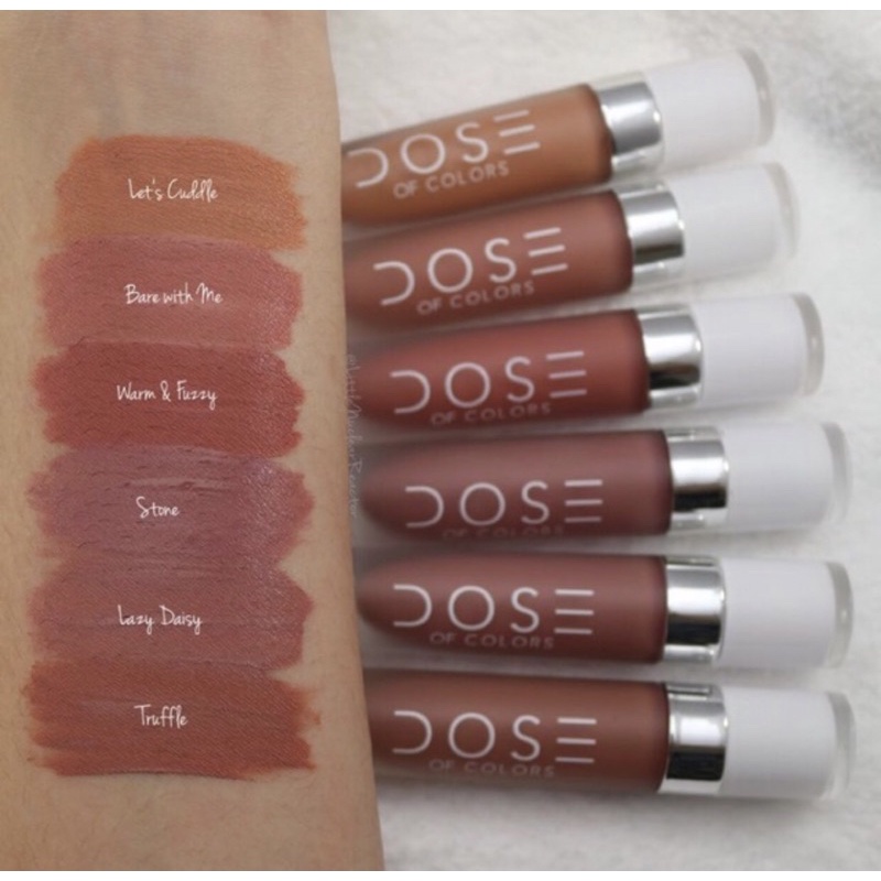Dose of Colors Liquid Matte Lipstick