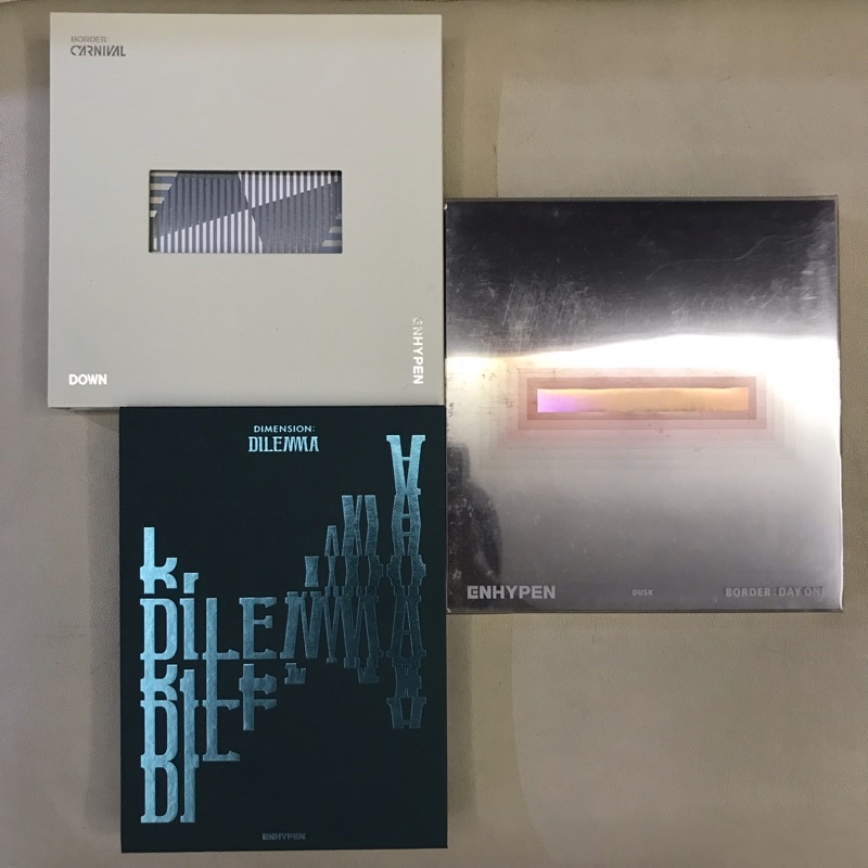 [Ready Stock] Official Enhypen Border : Day One B:DO BDO Border : Carnival B:C BDC BC Dimension Dile