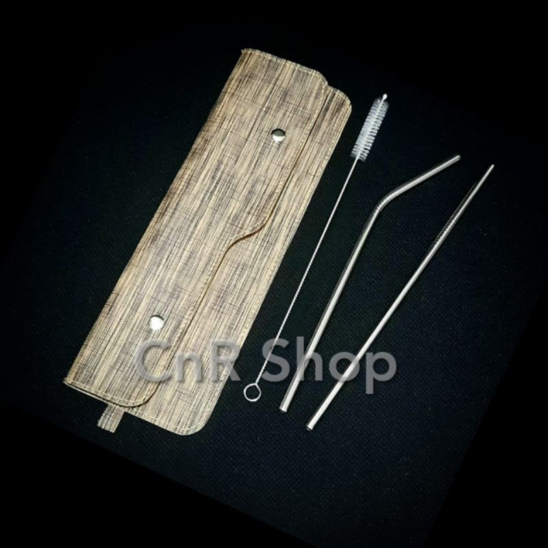 sedotan stainless set souvenir