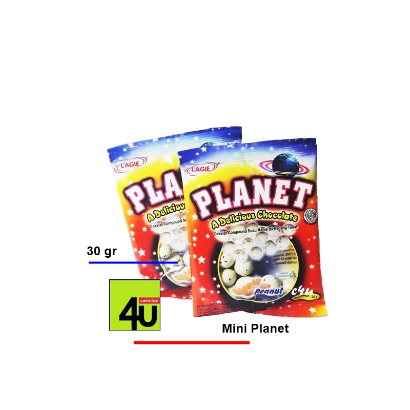 

L'AGIE Planet Mini - Chocolate Balls - 30g