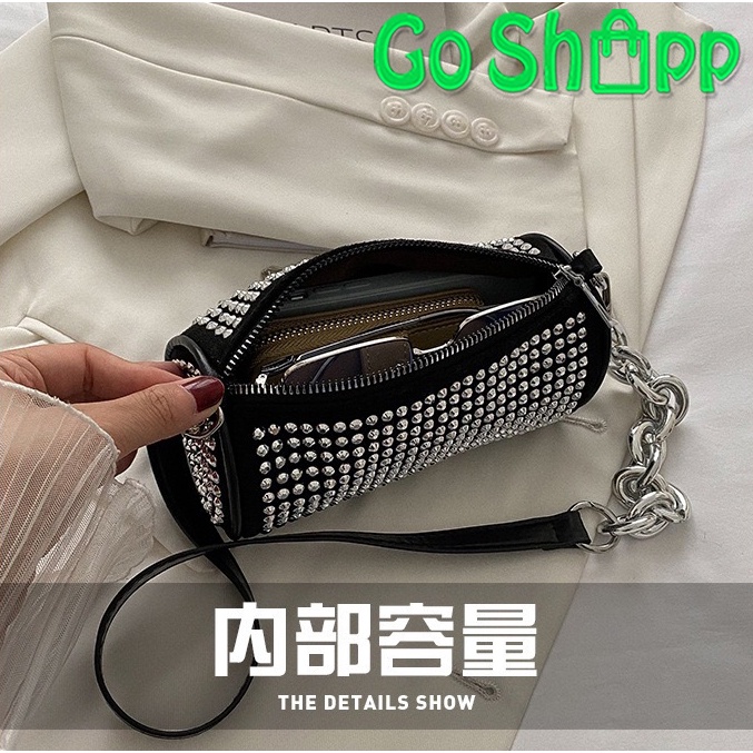 Tas Selempang Wanita Bling Bling Import Terbaru Fashion Korea - Tas Bahu Slempang Wanita - Tas Pesta Kondangan Mewah Kekinian - Tas Korean Style [TB07]