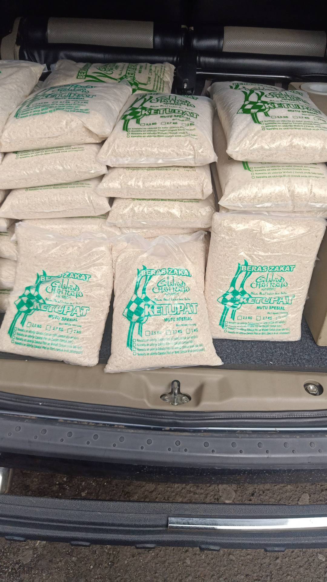 Plastik Beras Zakat Ketupat 3 Kg