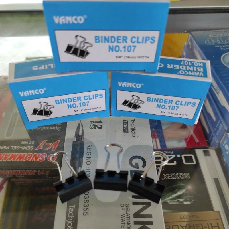 

Binder clips VANCO no.107