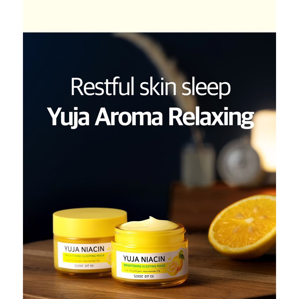 SOMEBYMI Yuja Niacin 30 Days Miracle Brightening Sleeping Mask 60gr SOME BY MI