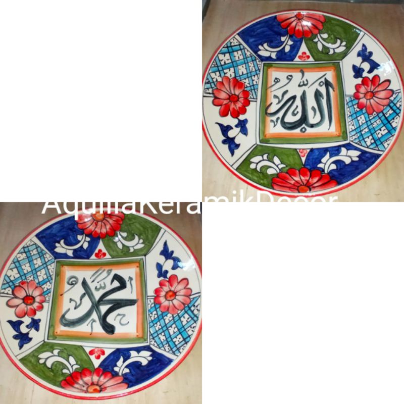 Piring Hias Gantung Set