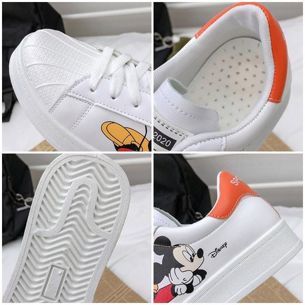 JSSB 9 (SIZE 35-39) RISCE SEPATU SNEAKER MOTIF MICKEY MOUSE IMPORT WANITA CEWEK PEREMPUAN JAKARTA