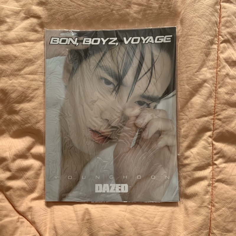[READY] the boyz dazed bon boyz voyage magazine younghoon cover