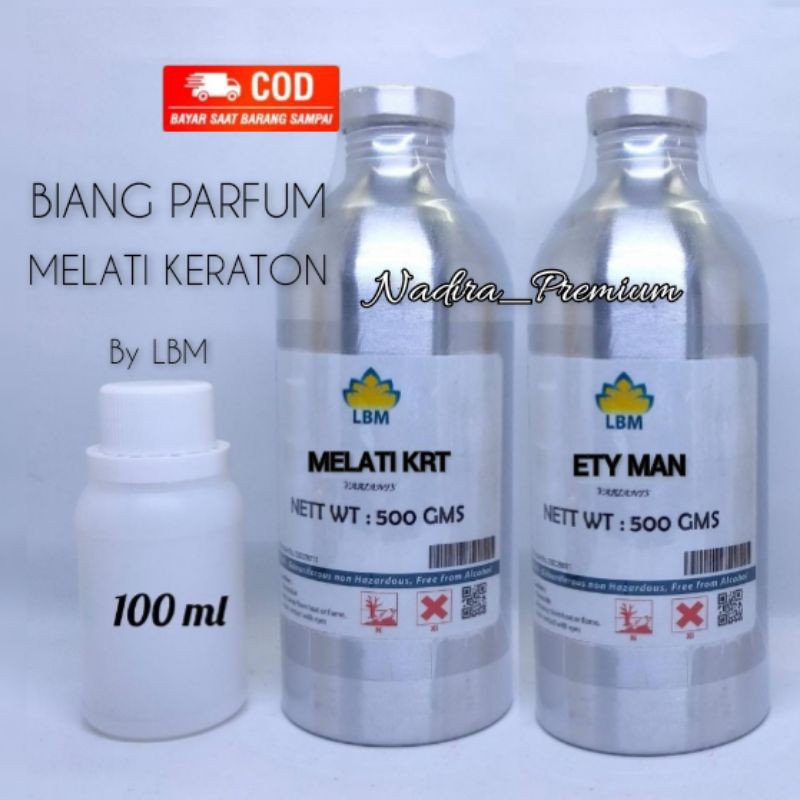MELATI KERATON Bibit Parfum Non Alkohol