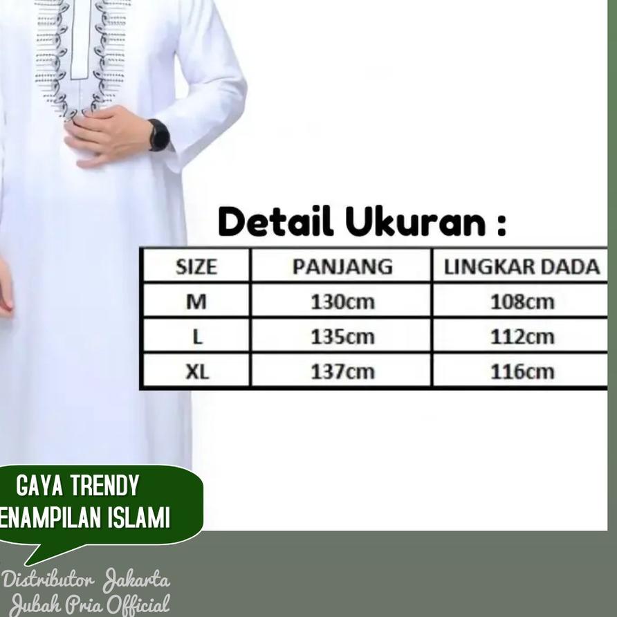 Berkualitas Jubah Pria Gamis Pria Cowok Laki Laki Dewasa Lengan Panjang Al Haramain Baju Jubah Putih Pria Dewasa Lengan Pendek Hitam Habib Polos  2022