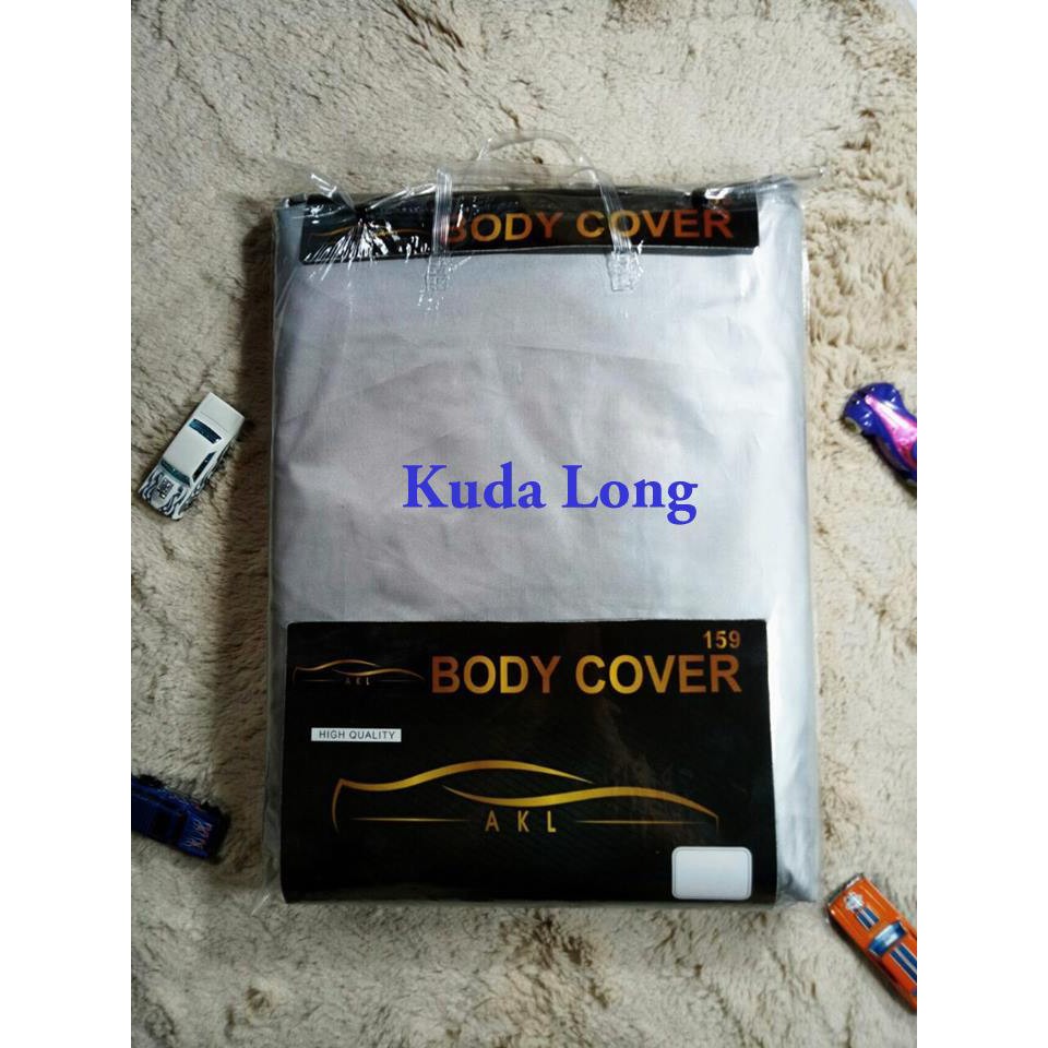 Kuda Long Silver Coating Body Cover Mobil/Sarung Mobil/Selimut Mobil