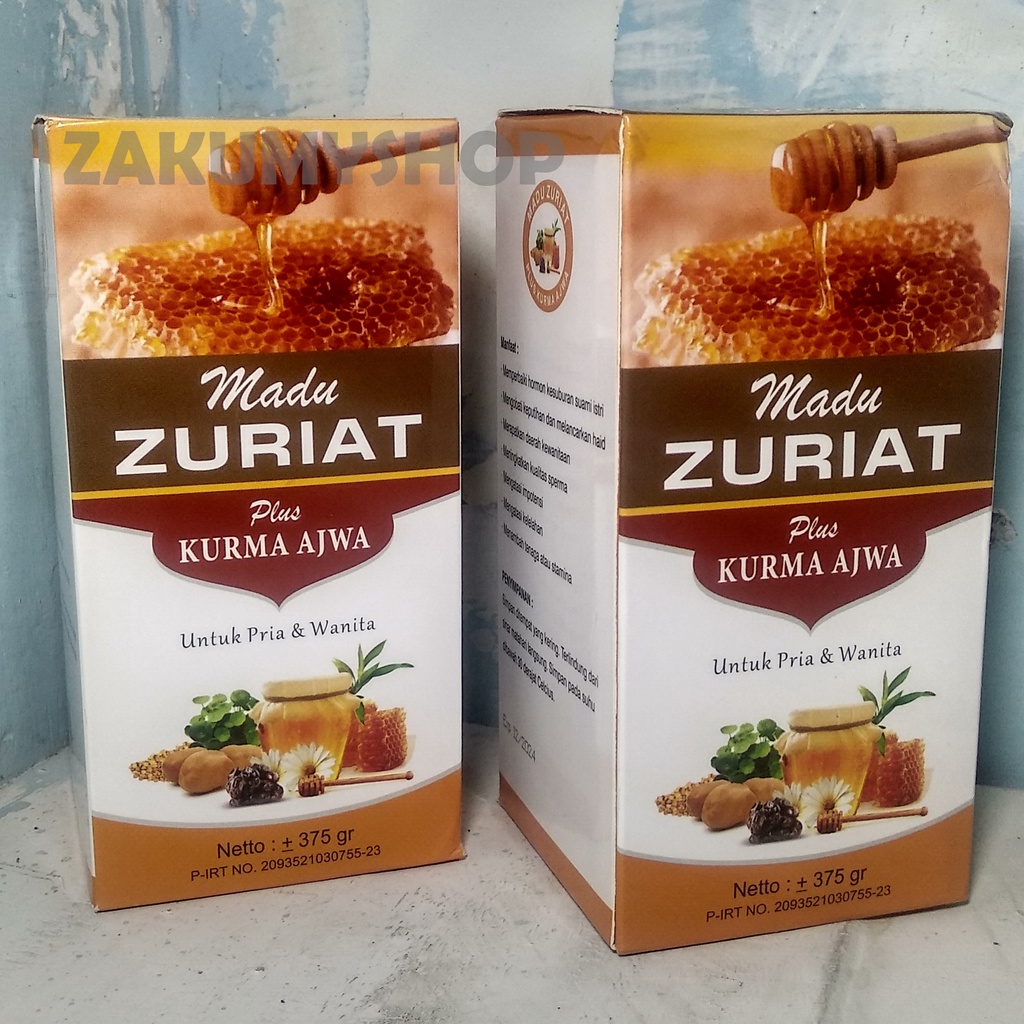 

Madu Zuriat Plus Kurma Ajwa - Madu PROMIL (PROgram haMIL)