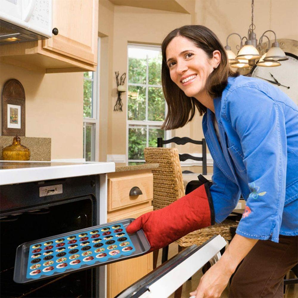 [Elegan] Cetakan Silikon Donat Mini DIY Dekorasi Alat Cetakan Dessert Aksesoris Dapur Baking Tray