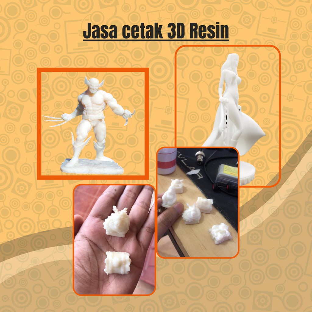 JASA CETAK 3D PRINT SLA RESIN