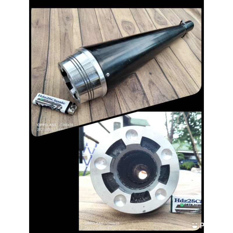Termurah Knalpot Custom Japstyle Caferacer Ducati Slencer Custom Japstyle Slincer Custom Bass