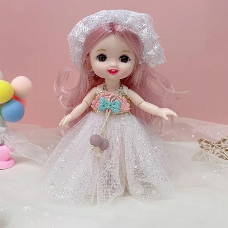 Promo Terheboh New Boneka BJD Tertawa Cantik Full Aksesoris Mewah Rambut Super Panjang