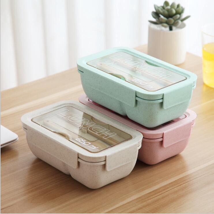 NEW LUNCHBOX SEKAT 2 / 3 WHEAT STRAW / KOTAK BEKAL MAKAN LUNCH BOX BAHAN SERAT GANDUM 218 1227 227