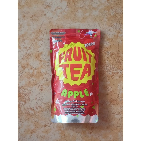 

Fruit tea Pouch 230ml & Fruit Tea Genggam 200ml