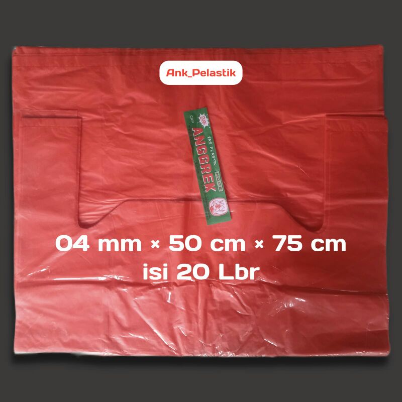 Kresek Jumbo Besar 04×50×75 Kresek Laundry Plastik Laundry Kresek Cap Anggrek