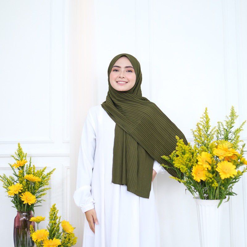 PASMINA PLISKET FULL / PASMINA PLISKET PREMIUM / PASMINA PLISKET / KERUDUNG PASMINA / KERUDUNG