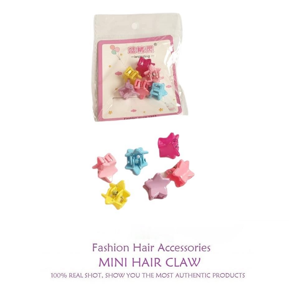[6pcs] JEDAI MINI Set isi 6pcs/ Jepit Rambut Anak Kecil Perempuan Lucu Imut korea/ Jepitan Poni Rambut Mini / Jepit Rambut Baby Import