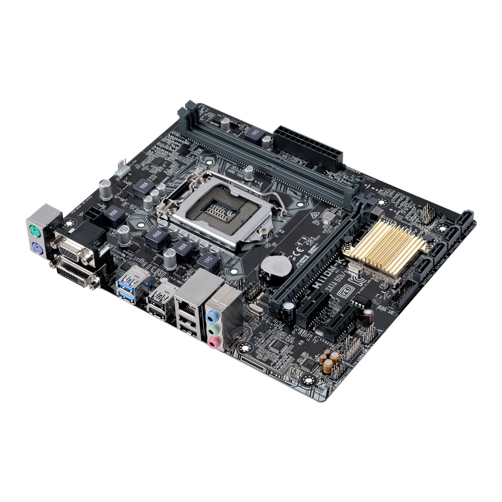 Motherboard Asus H110M-K (Intel LGA 1151, DDR4, H110, mATX) Mainboard Prime