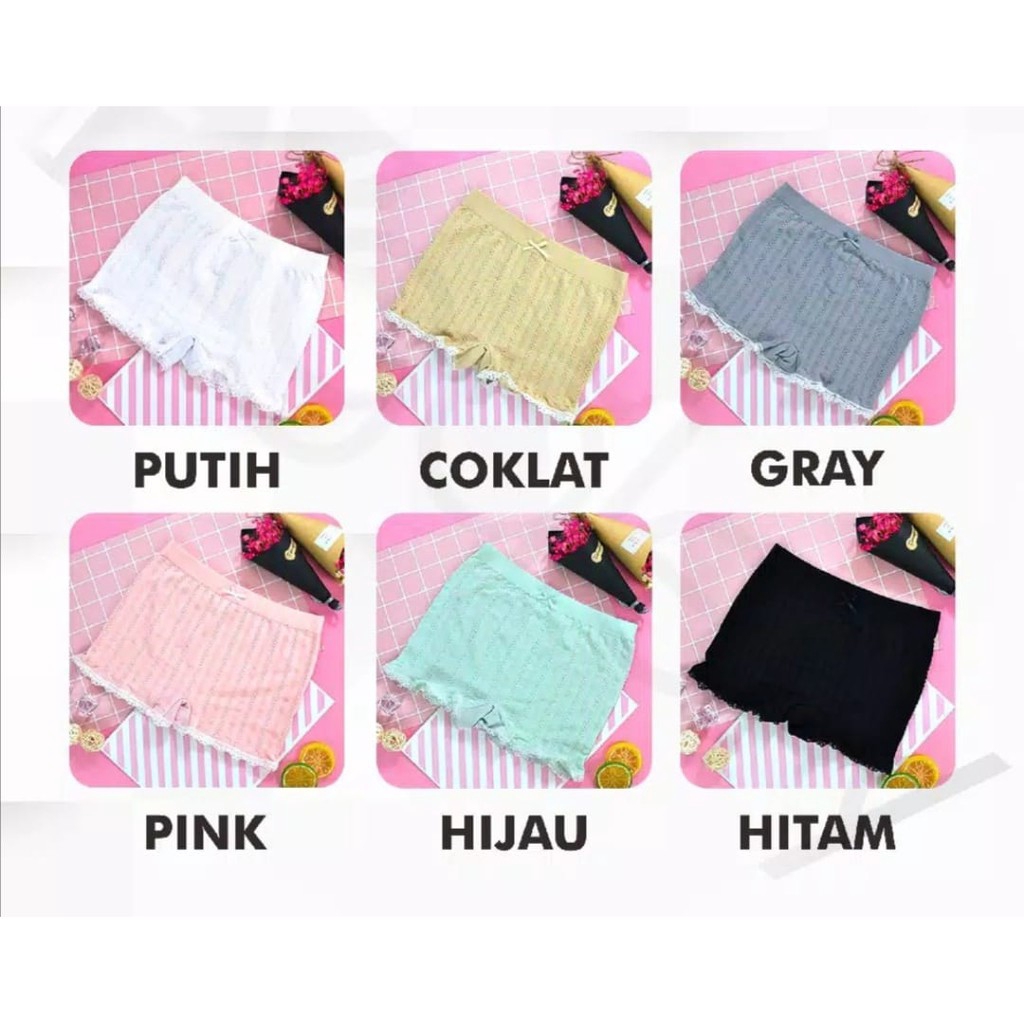 (COD) CELANA WANITA SHORT PANTS CELANA PENDEK BOXER MALLSHOPPING