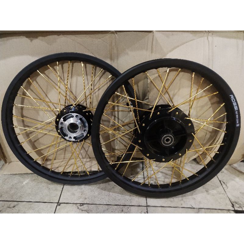 velg almunium rosi sepaket full set jupiter z,mx