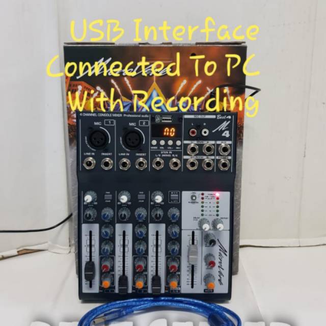 Microverb Best 4 Mixer 4 Channel