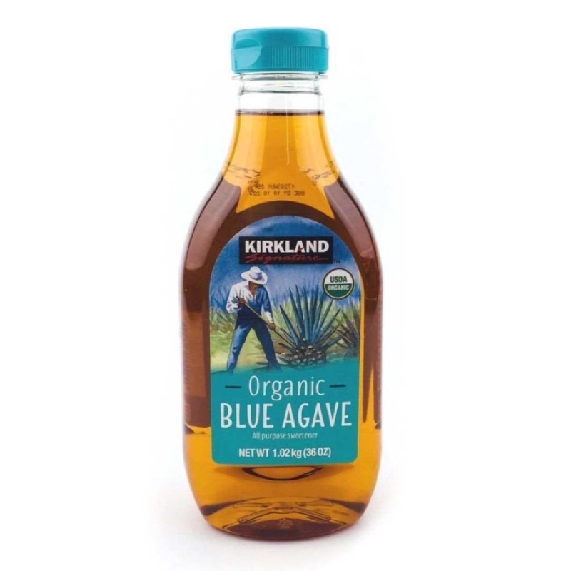 

Kirkland ORGANIC Blue Agave Syrup Natural Sweetener Low GI Vegan Vegetarian Sugar Subtitute Pemanis Alami Diabetic Diet