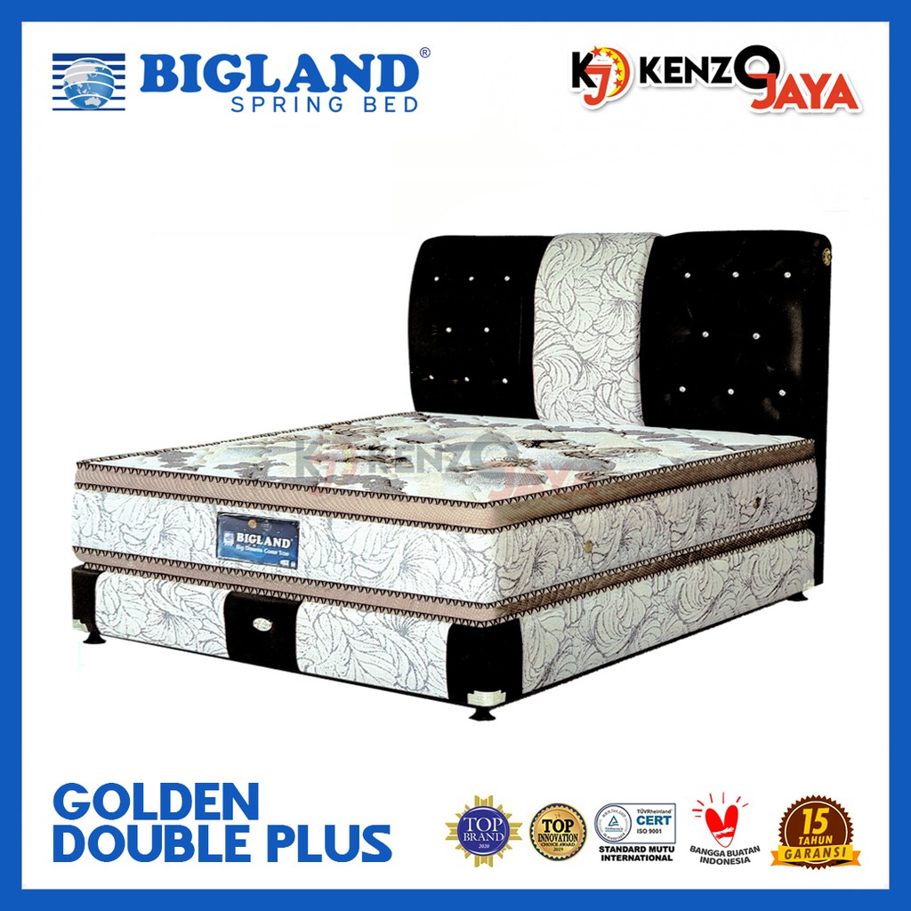 Spring Bed BIGLAND Golden Double Plus