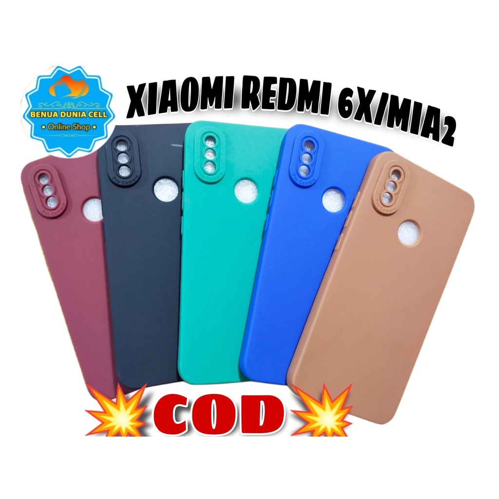 REDMI 7A, REDMI 6X MIA2 - SOFTCASE PRO KAMERA PC XIAOMI REDMI 6X / MIA2 // REDMI 7A - BDC