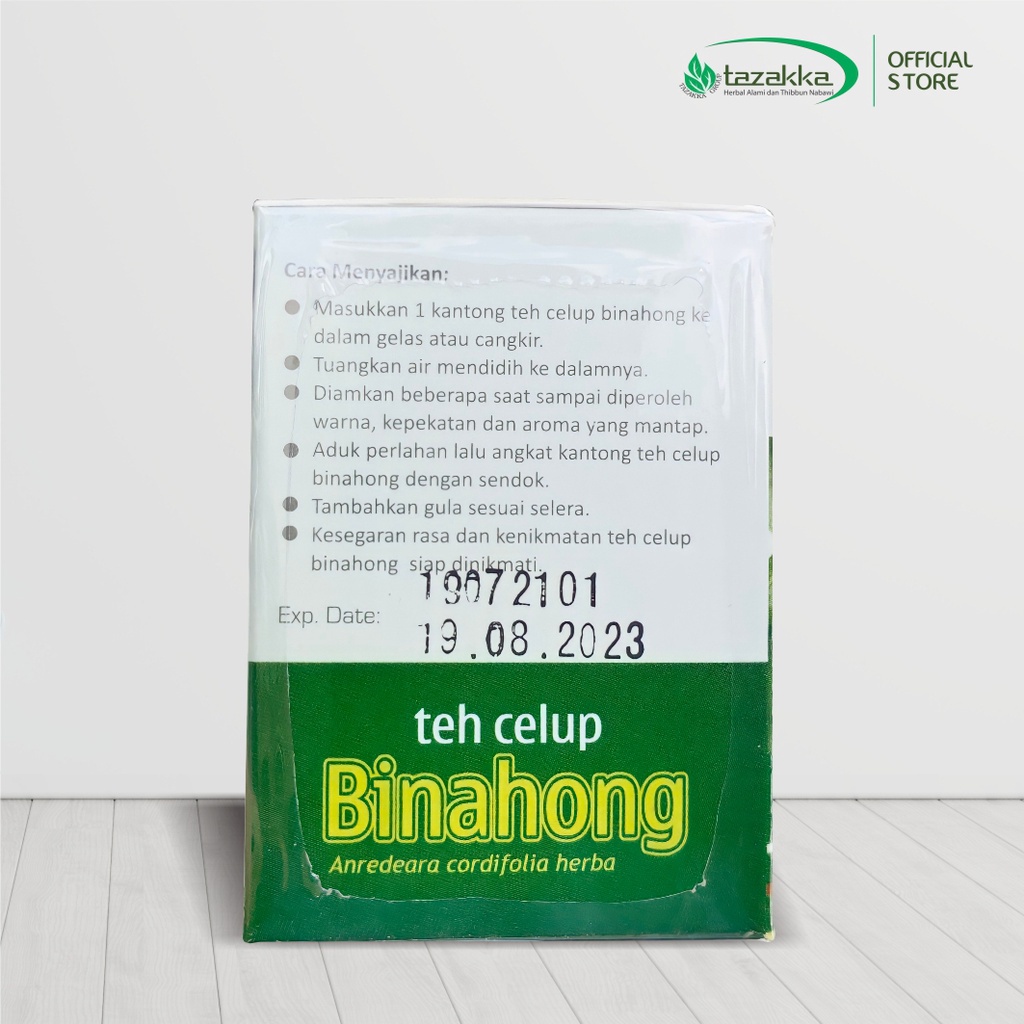 Teh Celup Binahong Teh Herbal Binahong Tazakka