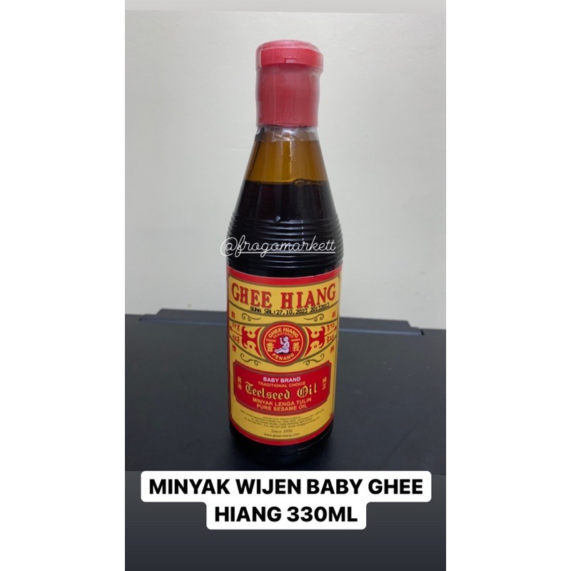 Minyak Wijen Baby Ghee Hiang 330ML